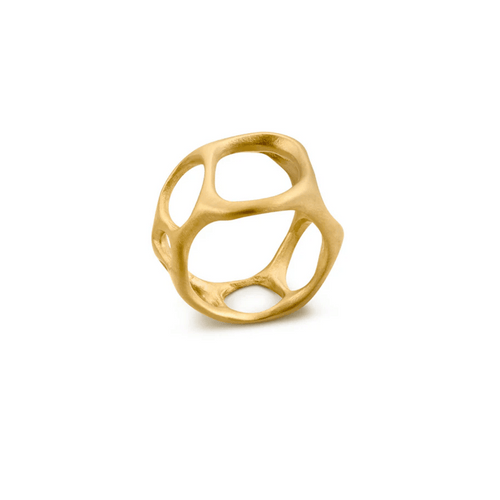 Forge Band Ring Gold - Size 8