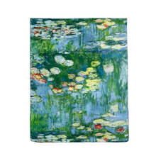 Load image into Gallery viewer, Manet Jeanne Demarsy/Monet Water Lilies Reversible Scarf