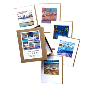 Santa Barbara Beach Boxed Notecards
