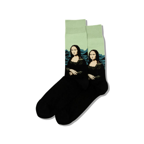 Mona Lisa Socks Green - Large