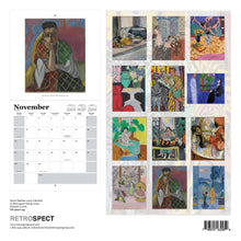 Load image into Gallery viewer, Henri Matisse 2024 Square Calendar