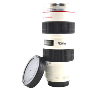White & Black Camera Lens jumbo Mug