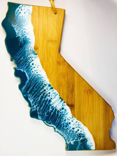 Aqua Ocean California State Cheese Board