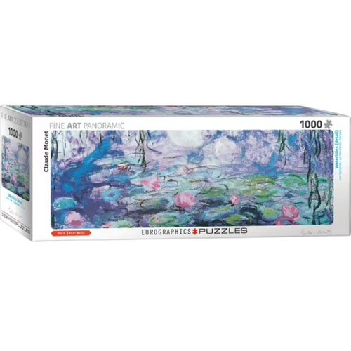 Monet Panoramic Water Lilies Puzzle
