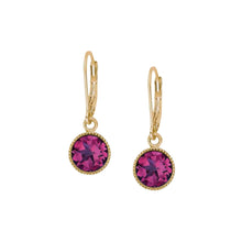 Load image into Gallery viewer, Anatoli Rhododite Garnet Earrings