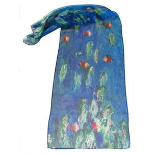 Monet Water Lilies Scarf