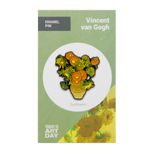 Load image into Gallery viewer, Pin - Sunflowers - Van Gogh