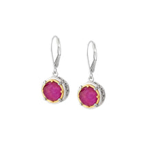Load image into Gallery viewer, Anatoli Ruby Doublet Earrings