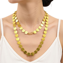 Load image into Gallery viewer, Disc Chain Necklace
