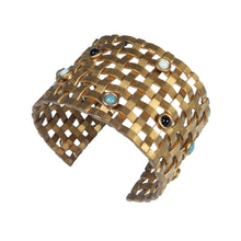 Load image into Gallery viewer, Bronze Woven Metal Cuff