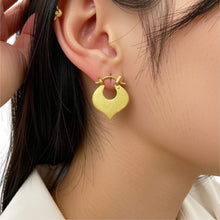 Load image into Gallery viewer, Small Alhambra Hoop Earrings