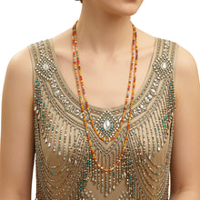 Load image into Gallery viewer, Multi Bead Long Necklace