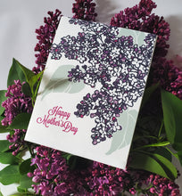 Load image into Gallery viewer, Happy Mothers Day Lilac Card