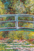 Load image into Gallery viewer, Bridge over a Pond of Water Lilies Puzzle - Monet