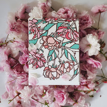 Load image into Gallery viewer, Pink Cherry Blossom Card