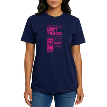 Load image into Gallery viewer, SBMA Navy Monet - Matisse T-Shirt