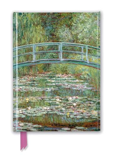 Bridge Over Water Lilies Foiled Journal