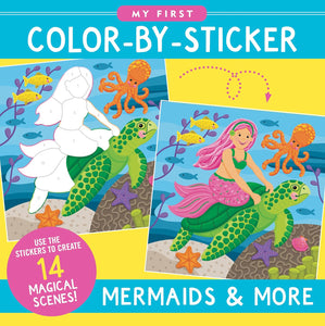Color-By-Sticker Mermaids & More