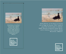 Load image into Gallery viewer, On the Beach at Fecamp Bookmark and Magnet Set