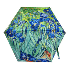 Load image into Gallery viewer, Van Gogh Irises Travel Umbrella with Case