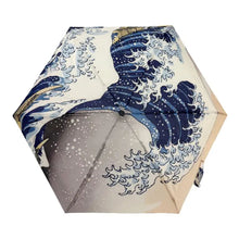 Load image into Gallery viewer, Hokusai Great Wave Travel Umbrella with Case