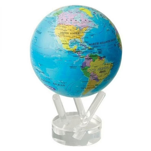 Political Map Blue MOVA Globe 8.5