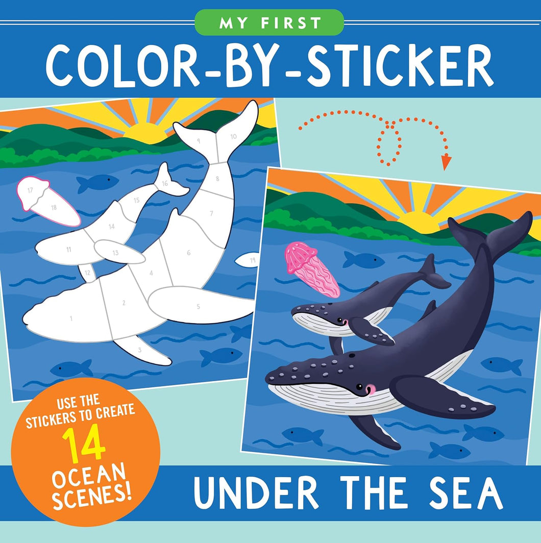 Color-By-Sticker Under the Sea