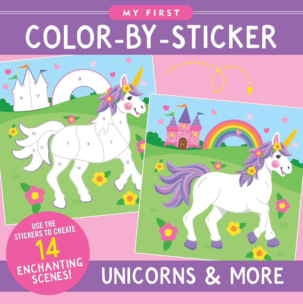 Color-By-Stickers Unicorns & More