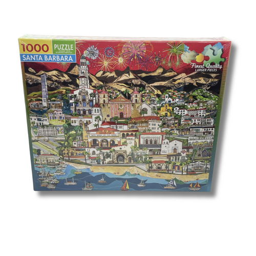 Fireworks over Santa Barbara Puzzle