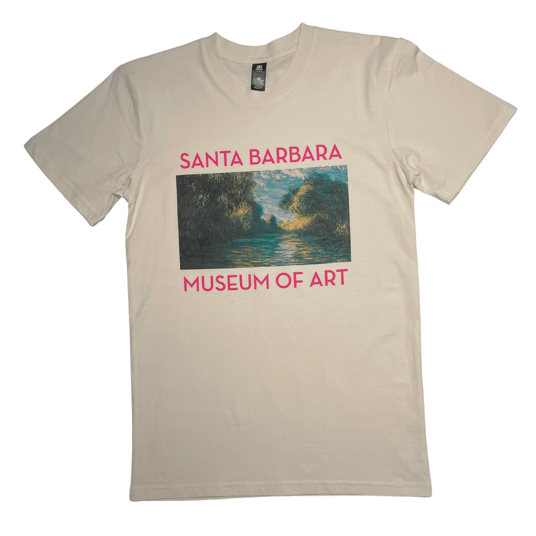 Pink Monet T-Shirt White