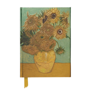 Sunflowers Foiled Journal