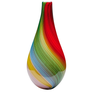 Rainbow Twist Vase