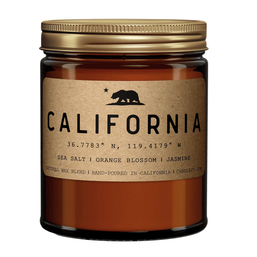 California Golden State Natural Wax Scented Candle