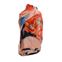 Load image into Gallery viewer, Frida, Butterflies &amp; Bees Scarf