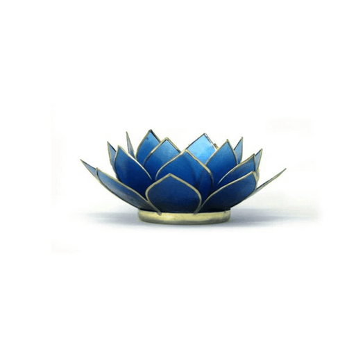 Sapphire Tea Light Holder - Wisdom