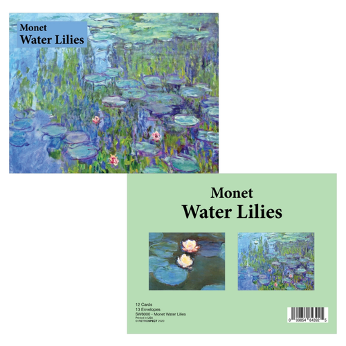 Monet Water Lilies Boxed Notecards