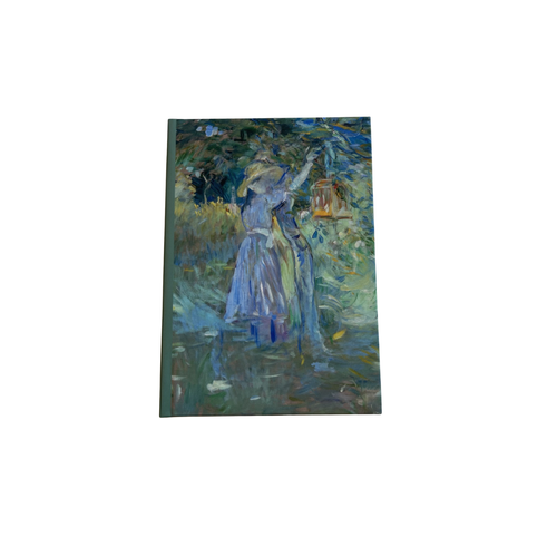 Young Girl Hanging Bird Cage Journal - Morisot
