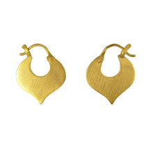 Load image into Gallery viewer, Small Alhambra Hoop Earrings
