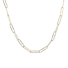 Load image into Gallery viewer, Paper Clip Handmade Chain Necklace