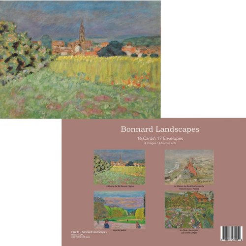 Bonnard Landscapes Boxed Notes