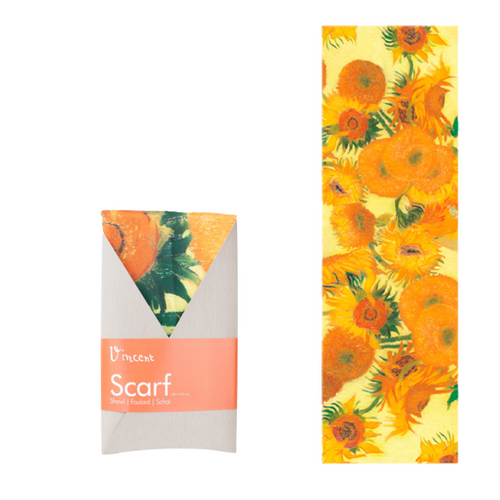 Van Gogh Sunflowers Scarf