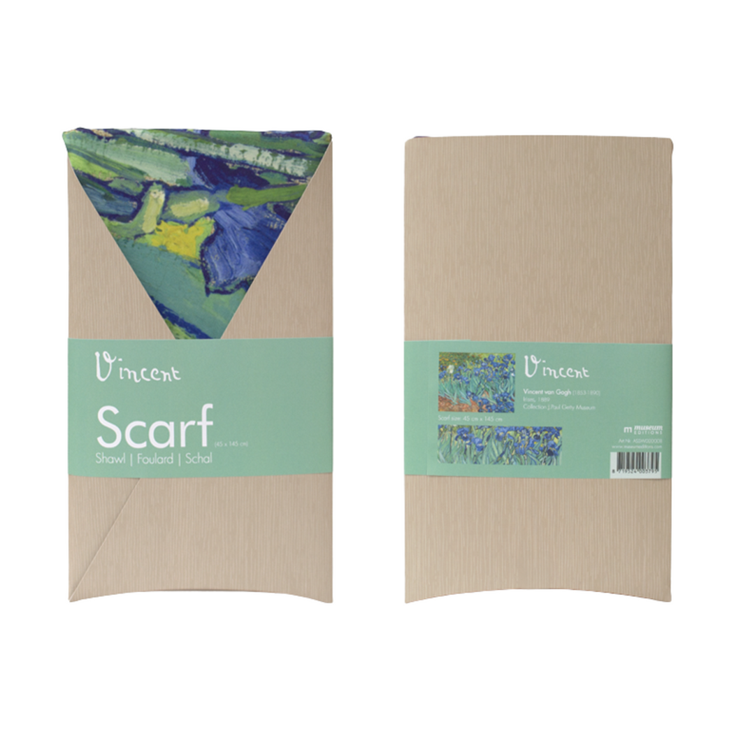 Van Gogh Irises Scarf