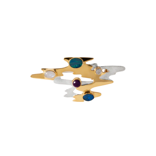 Monet Reflections Brooch by Paula Bolton