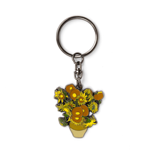 Load image into Gallery viewer, Keychains - Sunflowers - Vincent van Gogh