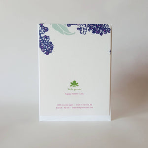 Happy Mothers Day Lilac Card
