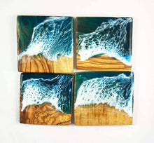 Load image into Gallery viewer, Ocean Decorated Square Coaster