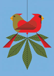 Cardinals Consorting Holiday Boxed Cards