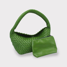 Load image into Gallery viewer, Green Baguette Bag