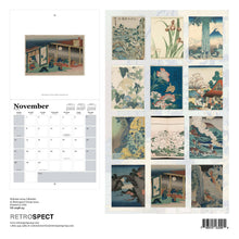 Load image into Gallery viewer, Hokusai 2024 Square Calendar