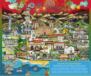 Fireworks over Santa Barbara Puzzle